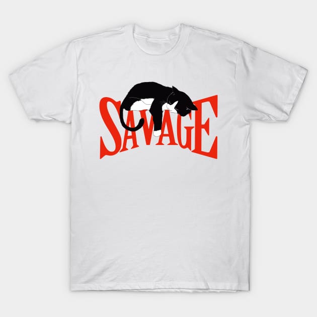 Savage T-Shirt by Pawfect Designz